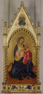 De Maagd en het Kind door Lorenzo Monaco